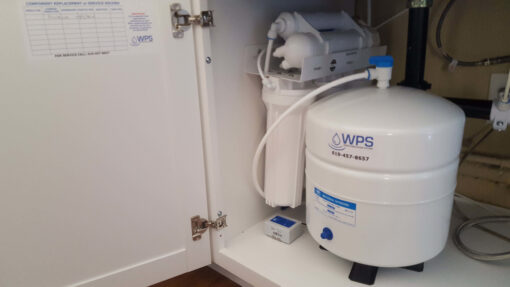 Installed RO system with filmtec membrane