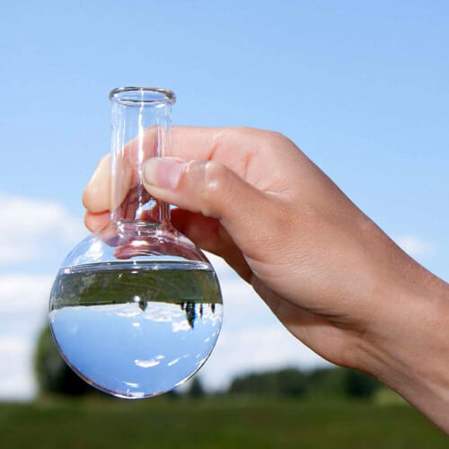 water test in the field