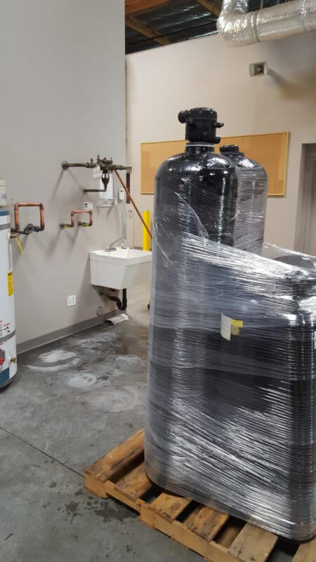 removing water softener