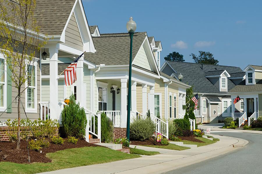 traditional american house