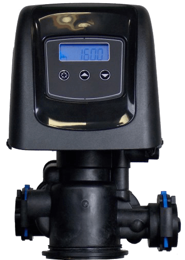 Fleck 5810 SXT black front water softener valve