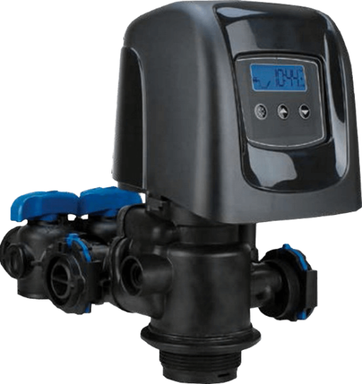 Fleck 5810 SXT black left side water softener valve