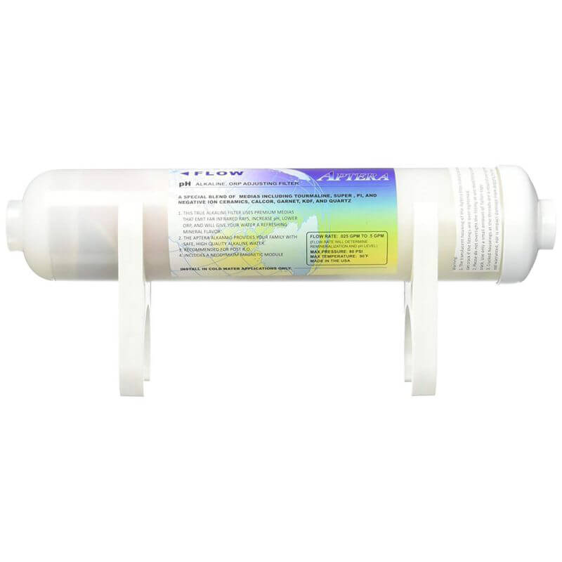 Alkamag Alkaline Filter 1/4″ Npt 12″x2.5″ Inline “Aptera” Plumbing