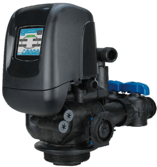 fleck 5812 XTR2 black right side water softener valve
