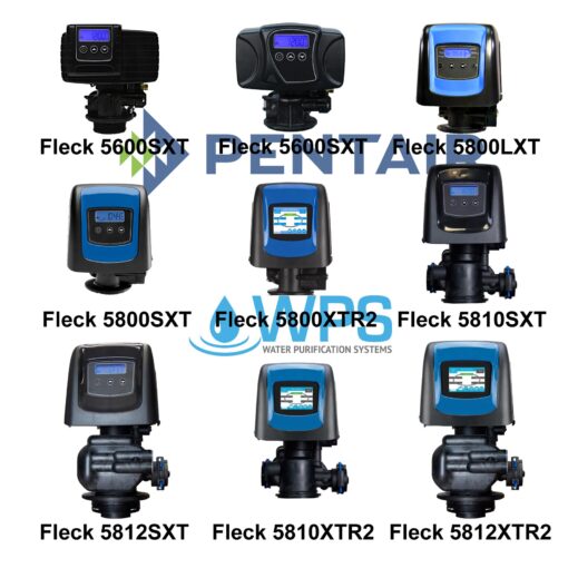 Fleck water filtration softeners control valves heads