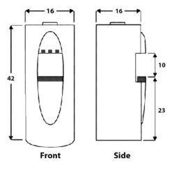 Size bottleless water cooler PWC-3500