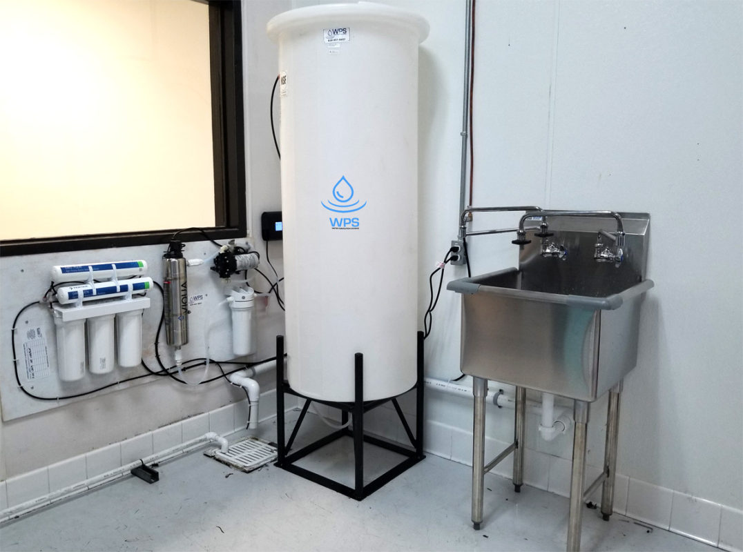 Installed Small commercial Reverse osmosis