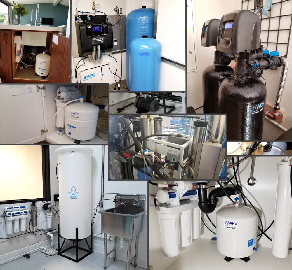 Our Plumbing Projects WPS, Water Purification Systems Inc. San Diego