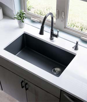 single basin kitchen sink