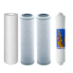 Filter Set replacement for Goldline or generic Reverse Osmosis System with outlet 3/8