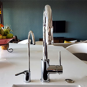 kitchen and ro faucet replacement install