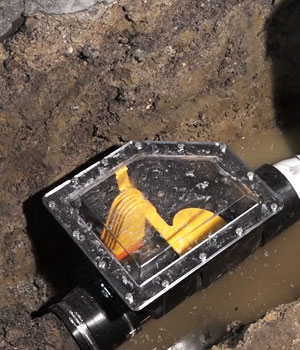 sewer backflow preventer