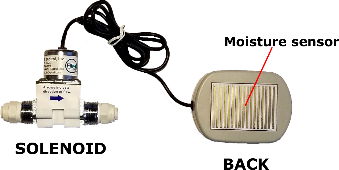 LBS-10 back control element with solenoid