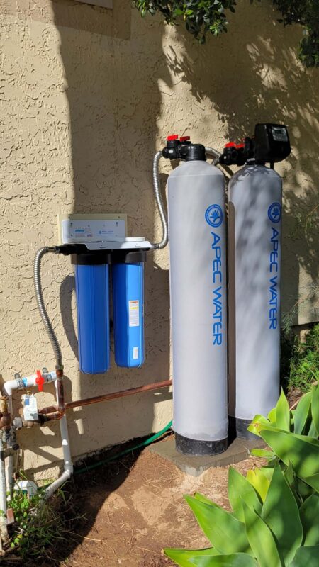 APEC Filtration System installed San Diego