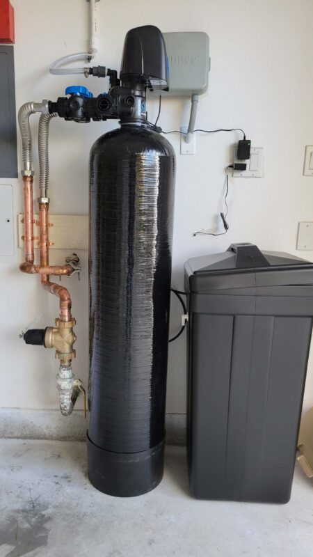 Water Softener salt base remove hardened from water San Diego