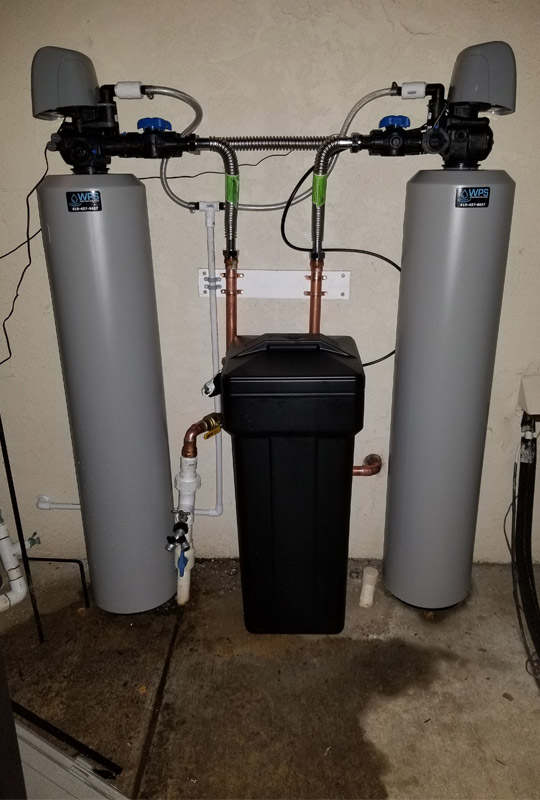 Alpine San Diego Dual Tank water Softener + conditioner