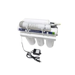 Top view of the GRO 6-Stage-UV Reverse Osmosis System, illustrating the layout of the filtration stages and the compact design.