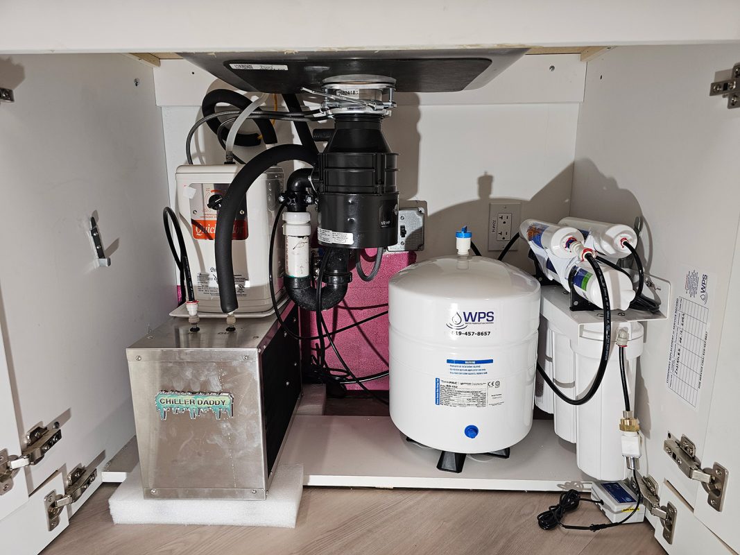 Small Commercial Reverse osmosis with chiller and instant hot